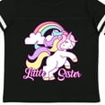 thumbnail image 4 of Inktastic Little Sister Unicorn Girls Toddler T-Shirt, 4 of 5