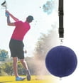 thumbnail image 4 of PULLIMORE Golf Swing Trainer Ball, Smart Ball Training Aid Impact Inflatable Balls with Air Pump Adjustable Lanyard Assist for Men Women Beginner, Golfer practing Posture Correction Training (Black), 4 of 10