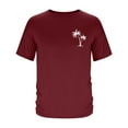 thumbnail image 4 of Tops para hombre, blusas y camisas de manga corta con cuello redondo para hombre, camisetas casuales con estampado de moda para hombre, blusa de manga corta, blusa de poliéster para hombre., 4 of 5