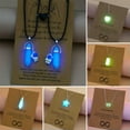 thumbnail image 6 of GKNET Luminous Natural Stone Pendant Necklace Glow In the Dark Women Men Delicate Jewelry Gift-Waterdrop, 6 of 9