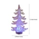 XZNGL Savon à Vaisselle Christmas Tree Christmas Decorations Transparent Colorful Led Light Christmas – image 5 sur 6