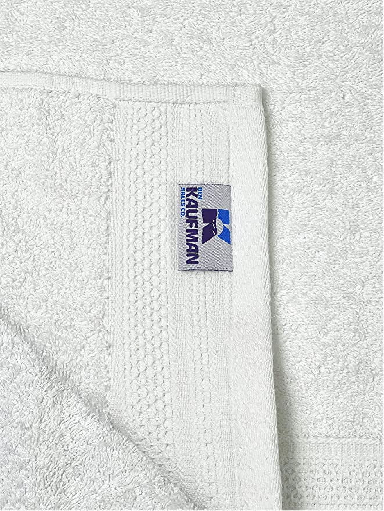 Kaufman - Solid Color ,Hotel Quality Bath Towels, 100% Ring Spun Cotton, Absorbent Towels 2-PK (27x56)