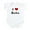 Cloud White, variant on CafePress - I Love Baba Infant Bodysuit - Baby Light Bodysuit, Size Newborn - 24 Months