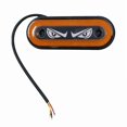 thumbnail image 1 of 2 Luces De Posición Laterales Impermeables Para Exteriores De Vehículos, Delanteras/traseras, 12V/24V, Color Naranja., 1 of 8