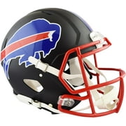 Riddell Buffalo Bills Black Matte Alternate Speed Full-Size Pro-Line Football Helmet