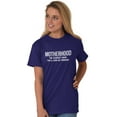thumbnail image 5 of Funny Motherhood the Scariest Hood Women's Graphic T Shirt Tees Brisco Brands S, 5 of 6