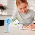 thumbnail image 4 of Aufmer Outdoor Hydrating Cooling Fan Mist Spraying Handheld Mini Cooler High Speed Wind USB Rechargeable Long Endurance Portable Fan For Travel Commute Daily Use(7.5*5.5*17.5cm), 4 of 8