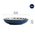 thumbnail image 2 of Bico Morocco Ceramic 35oz Dinner Bowls, Set of 4, for Pasta, Salad, Cereal, Soup & Microwave & Dishwasher Safe, 2 of 3