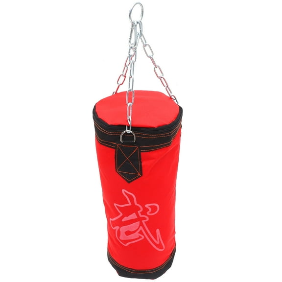 Raindrops 1Pcs Empty Boxing Punching Bag Red for Men Home and Gym Workouts