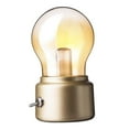 thumbnail image 2 of Lámpara de Bombilla LED Yinane USB retro bronce 11x7x6cm, 2 of 8