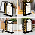thumbnail image 2 of OULII Wooden Graduation Table Decor Multi Color Centerpiece for Party Decoration 6.5 x 9.2 inches, 2 of 8