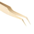thumbnail image 4 of Xirurus Eyelash Extension Tweezers Stainless Steel Fiber Tip Golden Precision Lash Tools for Beauty Salon and Home Use Professional Eyelash Application Instrument, 4 of 9