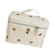 thumbnail image 4 of Bolsa de pañales para bebé, bolsa organizadora de pañales, bolsa de almacenamiento, multifunción, portátil, para bebé Blanco, 4 of 9