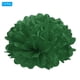 thumbnail image 3 of Uxcell 8" Pompones de Papel de 20 cm para Decoración de Bodas y Fiestas, Paquete de 5 en Verde Oscuro, 3 of 6