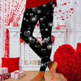 thumbnail image 2 of Mepaouo Women's High Waist Tights Valentines Ankle Elastic Printed Yoga Leggings Trousers Sizes S-2X, 2 of 6