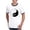 Navy/White, variant on - Cat Pun T Shirts Men's Ringer T Shirt - 100% Cotton Ringed T-Shirt