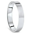 thumbnail image 2 of Pompeii 4mm Flat 950 Platinum Comfort Fit Wedding Band (,), 2 of 2
