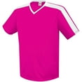 thumbnail image 2 of High Five 322870.514.XL Adult Hawk Jersey, Raspberry & White - Extra Large, 2 of 2