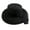 Black, variant on Sun Hat for Women Outdoor Activities Black Ribbon Decoration Straw Hat Wide Brim Sun Cap Ladies Beach Sea