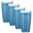 thumbnail image 2 of Kraftware Fishnet 22 oz. Doublewall Drinkware - Set of 4 - New Yellow, 2 of 2
