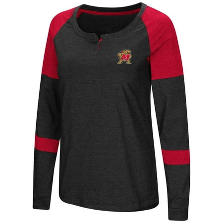 - University of Maryland Terps Ladies Long Sleeve Raglan Dorothy Tee