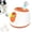 Orange, variant on Desiso Automatic Ball Launcher for Dogs, Interactive Dog Ball Thrower with 3 Balls 2 Inches, 3 Adjustable Distance Settings, Thrower Distance 10-30ft, Easy to Clean for Small and Medium Dogs(Blue)