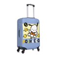 thumbnail image 3 of Cute Anime Cartoon Pochacco Travel Suitcase Protective Cover Trunk Case Washable Elastic Luggage Cover Fits X-Large Suitcase Protector Baggage With Concealed Zipper Gifts, 3 of 5