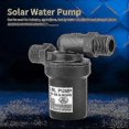 thumbnail image 3 of Dc12v/10w High Temperature Solar Water Pump Brushless Submersible Pump For Circulating Pumping 8l/mi, 3 of 5