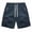 Blue, variant on Men's Running Shorts Ice Silk Quick-Dry Athletic Work Shorts with Elastic Waist Drawstring and Loose Fit Short Summer Casual Style Gray L