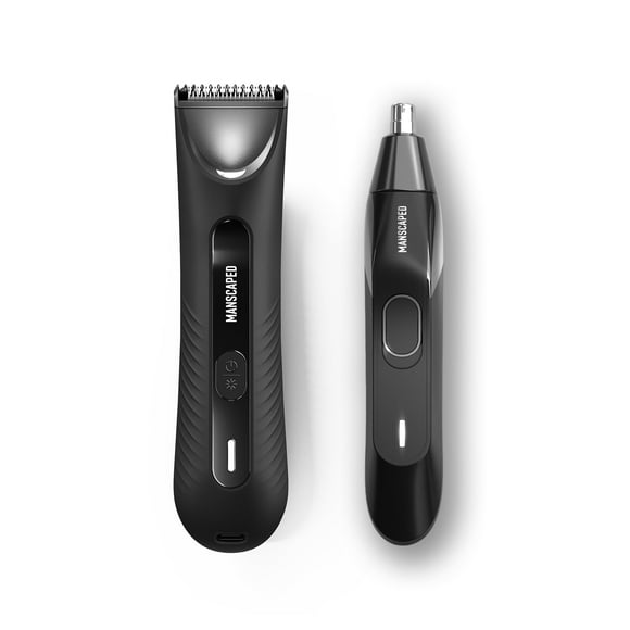 MANSCAPED&Acirc;&reg; The Perfect Duo 3.0 Plus Includes: The Lawn Mower&Acirc;&reg; 3.0 Plus Waterproof Electric Men's Groin & Body Hair Trimmer and The Weed Whacker&am