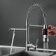 thumbnail image 1 of Grifo de cocina monomando con caño extraíble, grifo de cocina de montaje en cubierta con caño giratorio, 1 of 4