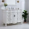 thumbnail image 2 of 42 in. Single Bathroom Vanity set in antique white, 2 of 18