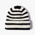 thumbnail image 4 of LinYooLi Y2k Beanie for Women Cat Crochet Hats Demon Beanies Stripes Hat Grunge Accessories Emo Slouchy Warm Knitted Hats, 4 of 7