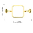 thumbnail image 2 of Craft Tools Round Metal Wax Seal Mold 1 Inch Heat-Resistant Reusable for Wedding Invitations Envelopes Cards Packaging Decoration, 2 of 5