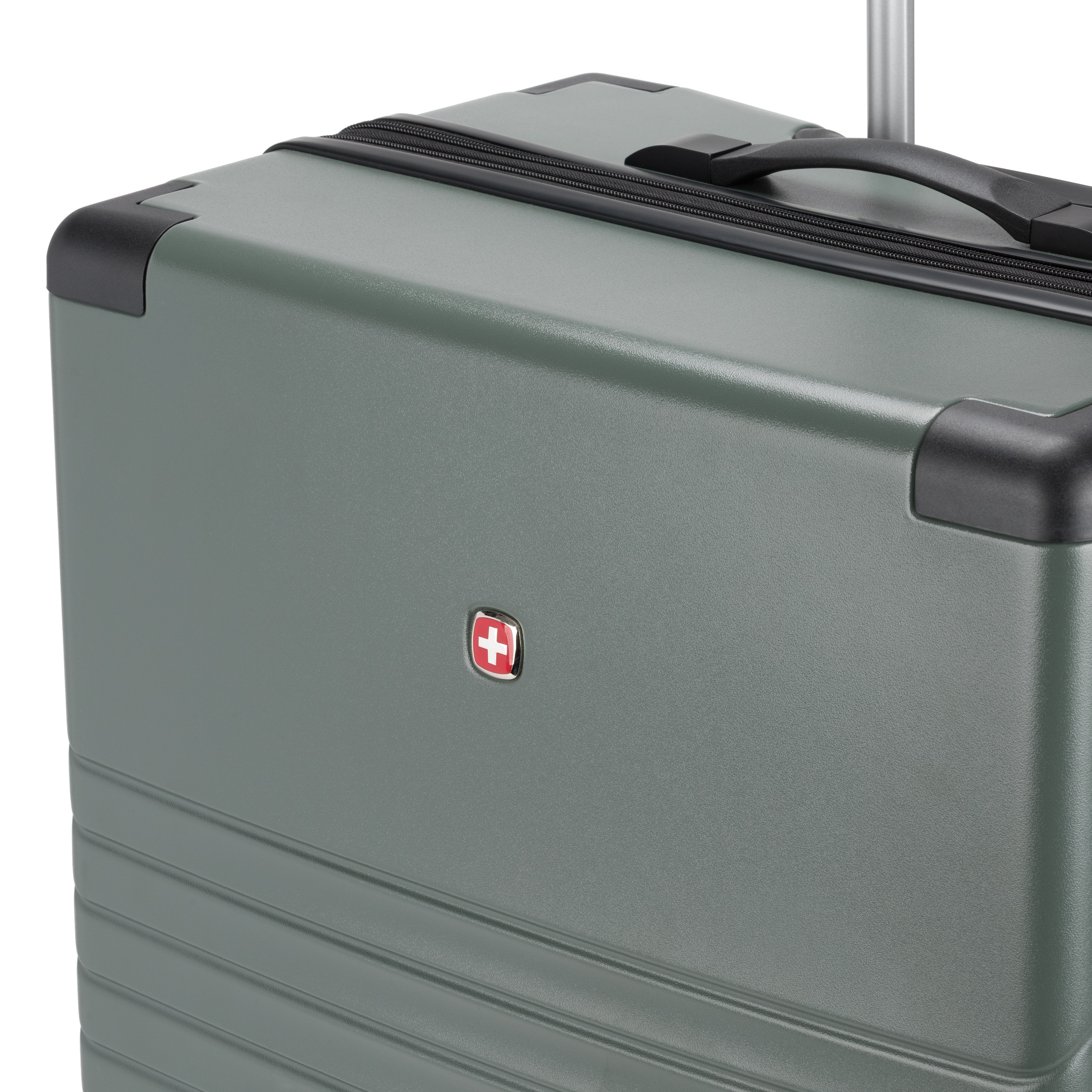 SWISSGEAR Edge Hardside Large Checked Spinner, Thyme Green