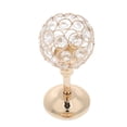 thumbnail image 1 of GROWTH TANK Crystal Candle Holder Tea Light Candlestick Candelabrum Centerpiece golden S, 1 of 9