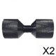 thumbnail image 1 of Juego De Pasadores De Alineación De Brida De Dos Orificios De 2x1-1/8" Mecanizado De Precisión Aluminio Resistente 1 Pieza, 1 of 8