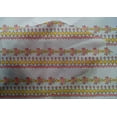 thumbnail image 4 of oneOone Cotton Silk Fabric Floral & Flying Swan Block Print Fabric BTY 42 Inch Wide, 4 of 4