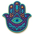 thumbnail image 5 of Mystic Hamsa Cookie Cutter with Evil Eye Design - 4x3.72", Spiritual Symbol for Cookies, Fondant & Crafts (Random Color), 5 of 5