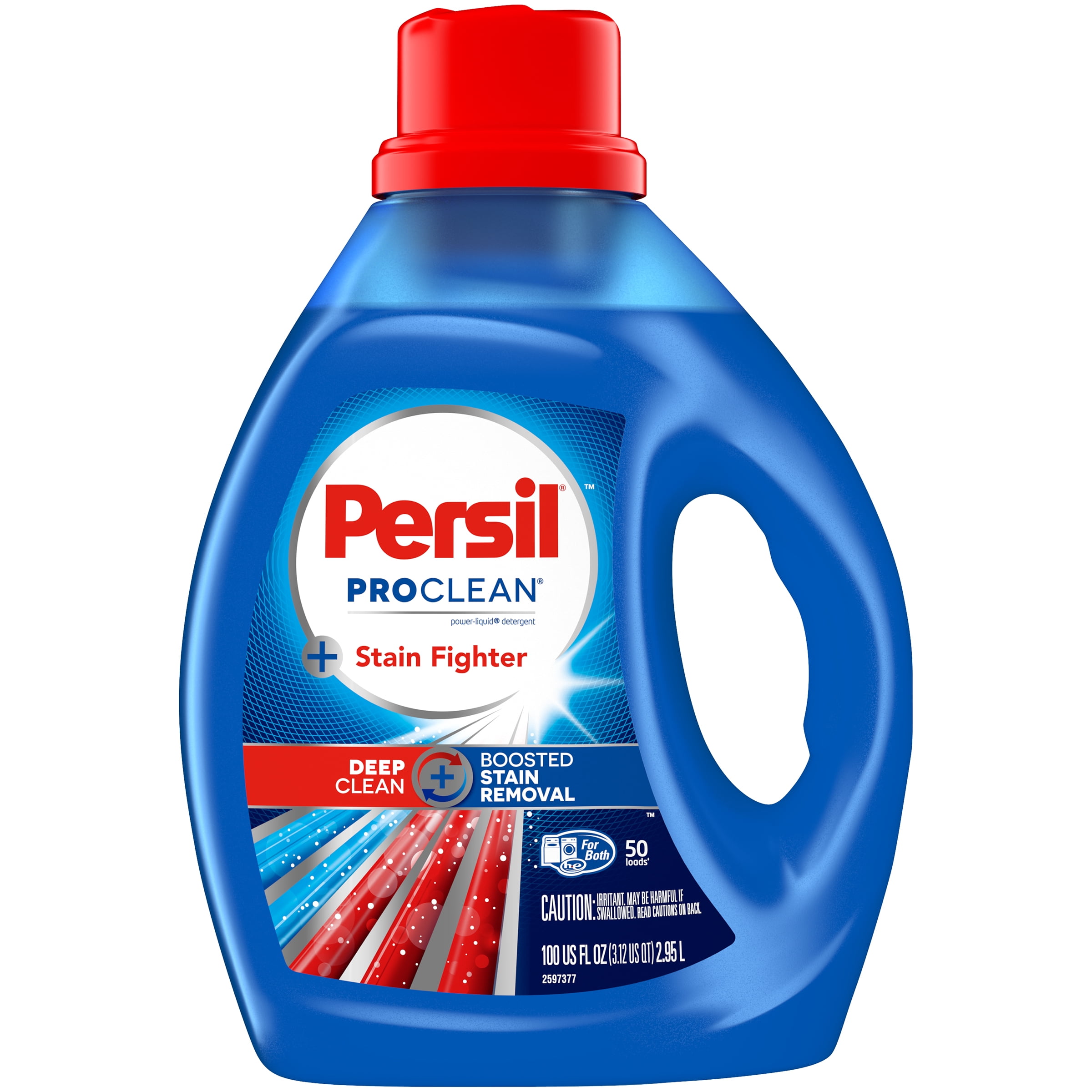 Persil ProClean Stain Fighter Liquid Laundry Detergent, 100 Fluid
