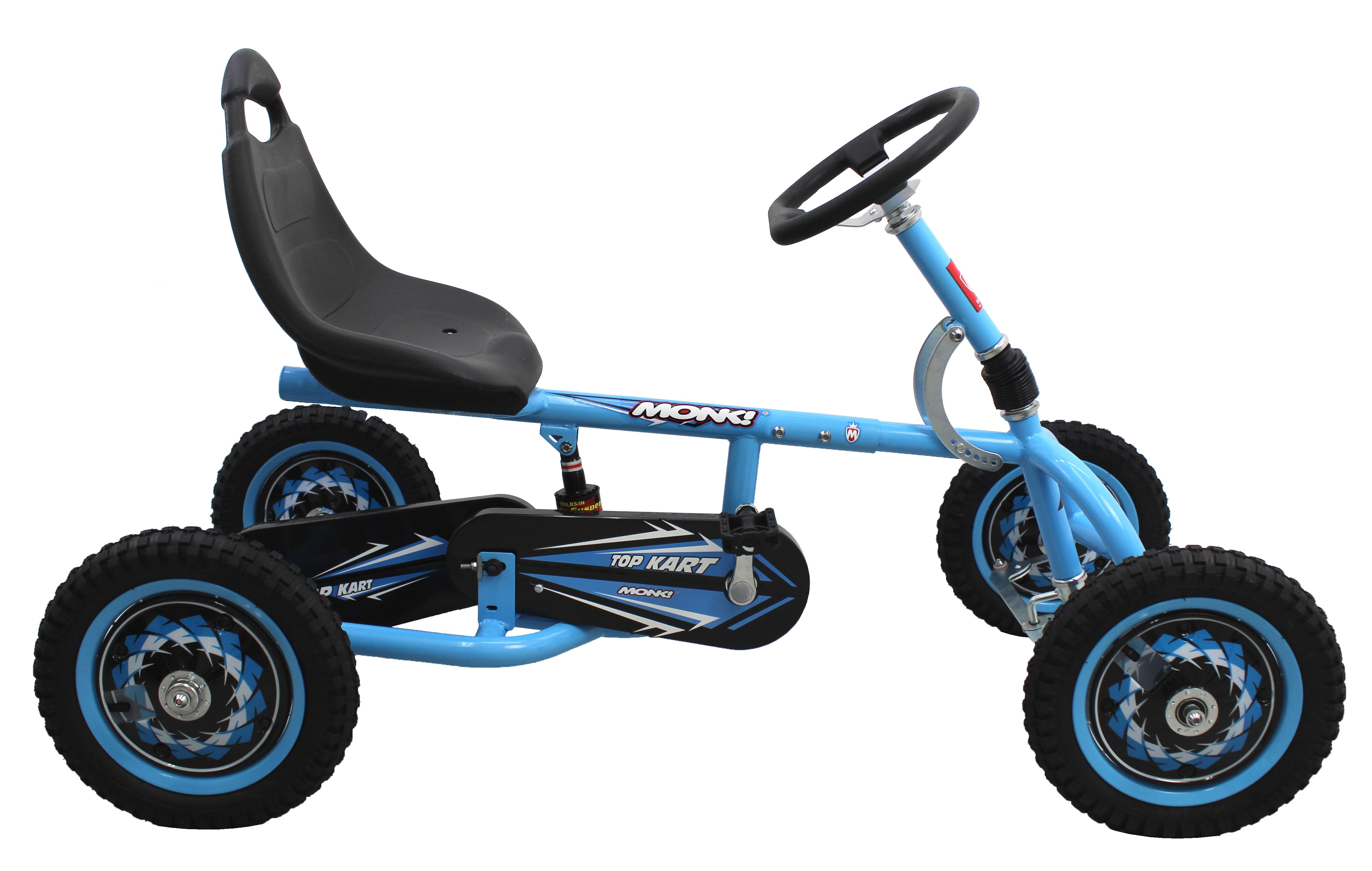 Go Kart Monk Para Niño Top Kart Con Suspensión Rodada 12 Infantil ...