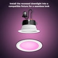 thumbnail image 4 of Luminaria Philips Hue de 4 pulgadas Smart Color Ambiance, 850 lúmenes, 4 of 9