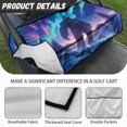 thumbnail image 5 of Yuyamidu Mystery Savage Club Car Seat Covers Fashion Golf Cart Seat Towel Blanket with 4 Storage Pockets for Club Car and More 2 Person Seats Golf Carts, 5 of 7