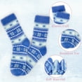 thumbnail image 7 of Loritta 5 Pairs Fluffy Fuzzy Socks Soft Cozy Socks Women Sleep Comfy Socks Winter Warm Socks for Women Gift Box, 7 of 7