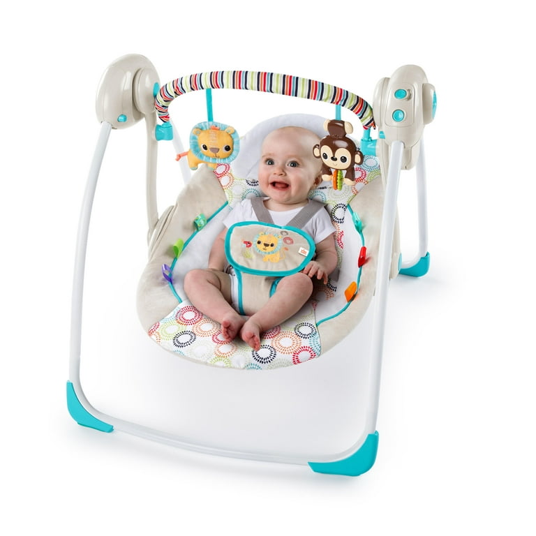 Bright Starts Portable Swing with WhisperQuiet Technology Petite