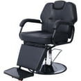 thumbnail image 4 of Hair Dryer Hair Stylist All Purpose Barber Chair for Barbershop Salon Chair,Heavy Duty Hydraulic Barber Chair Spa Furniture Shampoo Reclining Extra Wider Seat Beauty Hair Salon Equipment,black,Hair S, 4 of 26