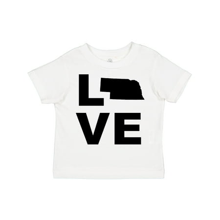 

Inktastic Love Nebraska Gift Toddler Boy or Toddler Girl T-Shirt