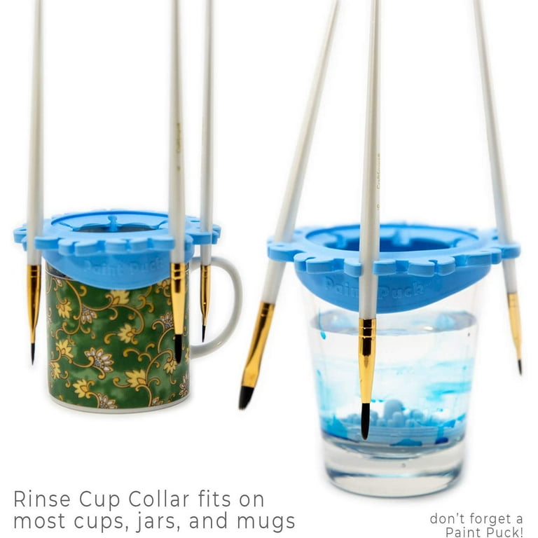 Paint Watercolor Bowl Brush Holder Rest Stand Creative Painter Artist  Studio Desktop Rinse Cup Green