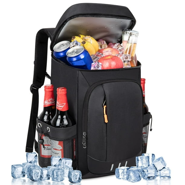 Mochila refrigeradora OCKLILY, 24 litros, aislante, a prueba de fugas, 40 latas