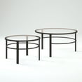 thumbnail image 5 of Evelyn&Zoe Gaia Round Nested Coffee Table, Blackened Bronze, 5 of 9